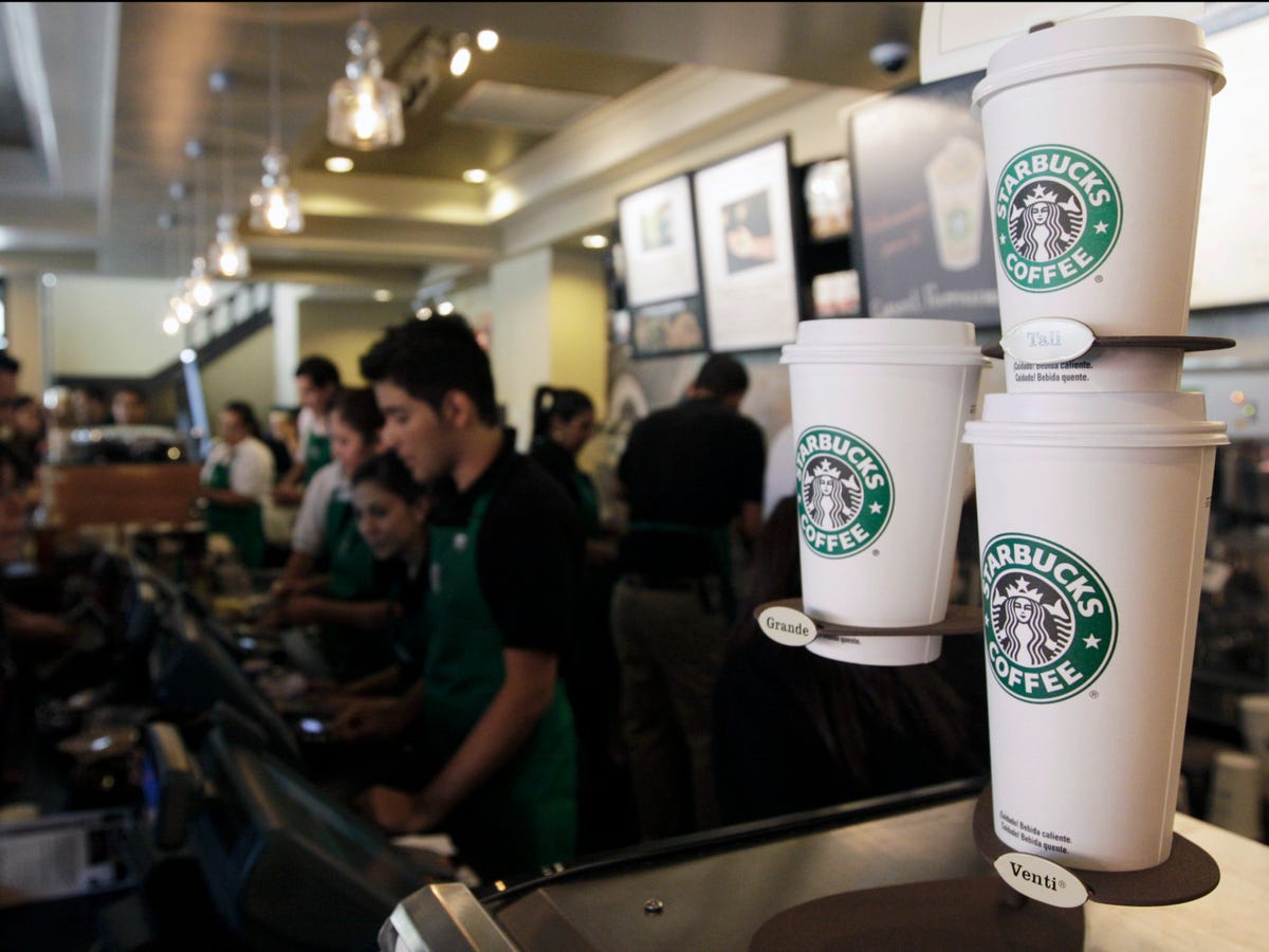 35 Starbucks